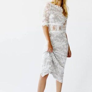 Free People Fiore Lace Midi Dress